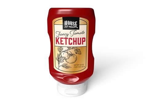 ketchup label-1 by Alisa Tutt Farnham at Coroflot.com