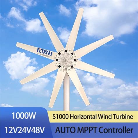 China 1000w 12v 24v Karachi Wind Turbines Horizontal Wind Turbine Factory And Suppliers Flyt