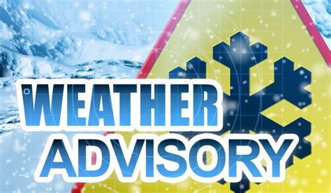 Winter Weather Advisory – Gates Fire District