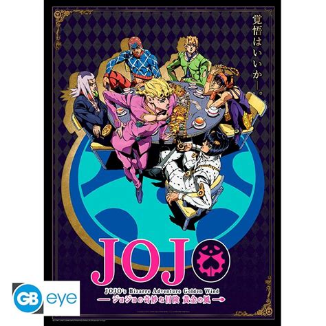 Jojo S Bizarre Adventure Poster Golden Wind X Cm