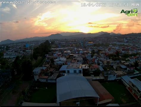 Webcams de México on Twitter Los colores de atardecer en Uruapan