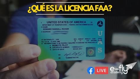 QUÉ ES LA LICENCIA FAA YouTube