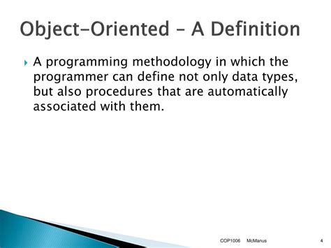 Ppt Object Oriented Programming Powerpoint Presentation Free