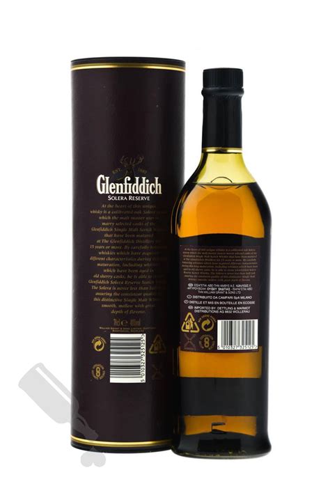 Glenfiddich Years Solera Reserve Passion For Whisky