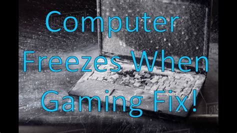 How To Fix Your Pc When It Freezes When Gaming 5 Different Fixes Youtube