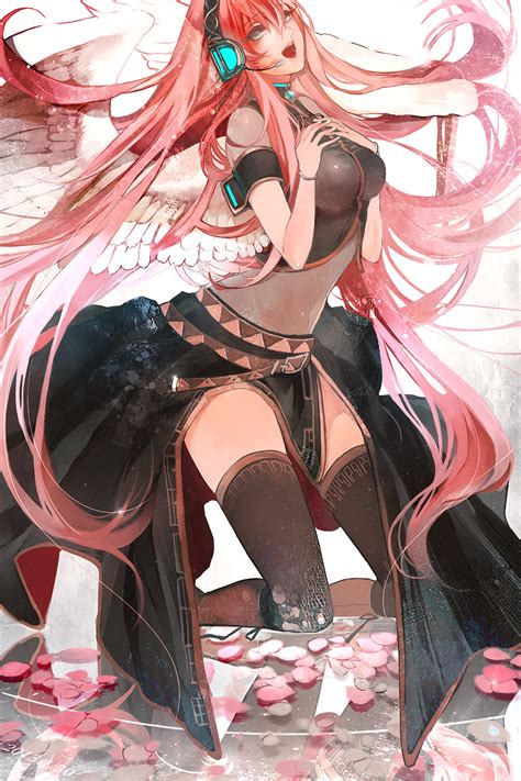 Megurine Luka Vocaloid Mobile Wallpaper Zerochan Anime