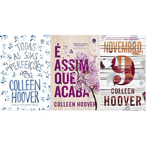 Kit Livros Colleen Hoover Todas As Suas Imperfei Es Assim Que