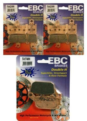 Ebc Hh Front Rear Brake Pads Sets Yamaha R Fa Hh