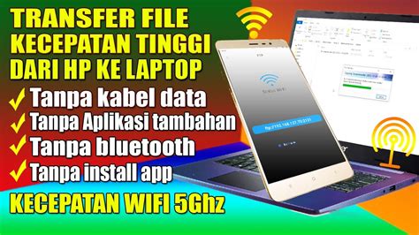 Cara Transfer File Dari Hp Ke Laptop Tanpa Kabel Data Tanpa Aplikasi