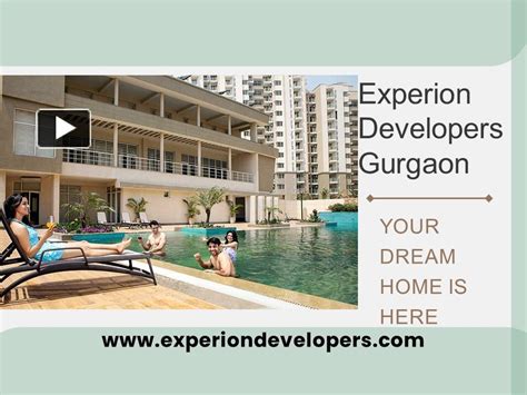 Ppt Experion Developers Gurgaon Powerpoint Presentation Free To