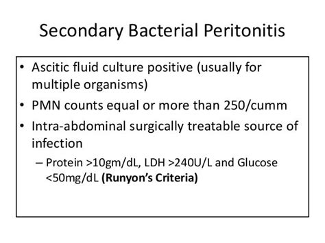 Spontaneous Bacterial Peritonitis Sbp