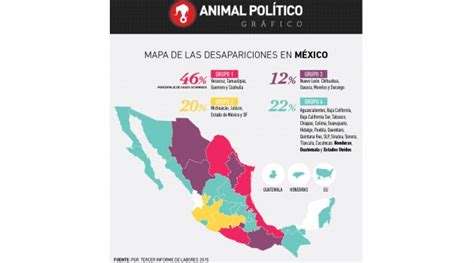 Un Mapa Oficial De Desaparecidos En México Cosecha Roja