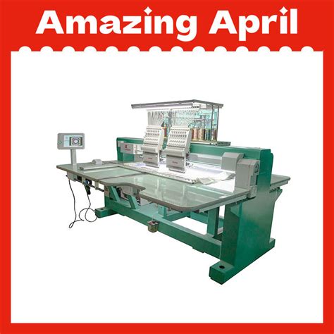 Multi Needle Multi Heads High Speed Computerized Embroidery Machine For