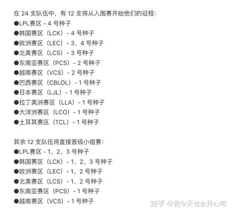 英雄联盟s12世界赛各赛区名额确定：lpl、lck、lec全部四个种子 知乎