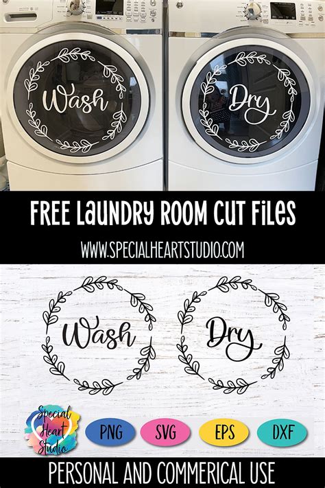 Free Laundry Room Cut Files Special Heart Studio Laundry Room