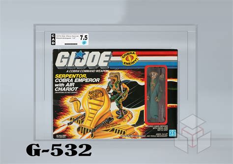 Display Case Serpentor Air Chariot Gijoe Cobra Canadian Acrylic Display