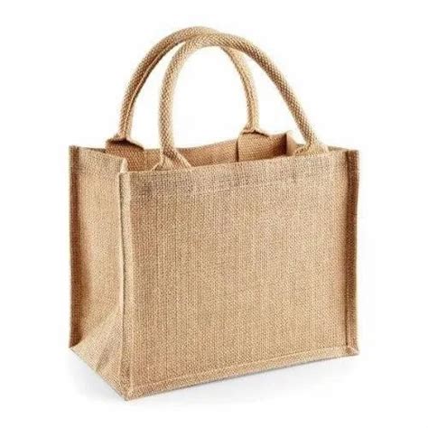 Brown Plain Jute Promotional Bag Size Inch Id