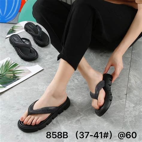 Jual Sandal Jepit Wanita Terbaru Sandal Jepit Gliter Kekinian Sandal