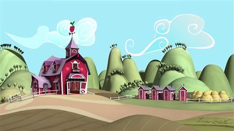 Sweet Apple Acres Game Models By Discopears On Deviantart