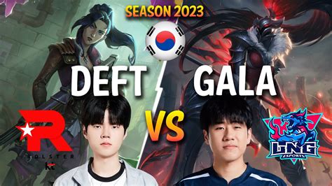 KT Deft Vs LNG GALA Deft CAITLYN Vs GALA KALISTA ADC Patch 13 24 KR