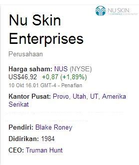 Distributors Resmi Nu Skin Indonesia Facelift Powder Activator