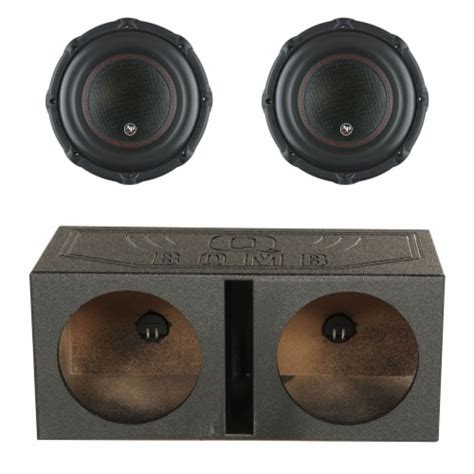 Audiopipe Txx Bd Inch W Ohm Car Audio Subwoofer Pack