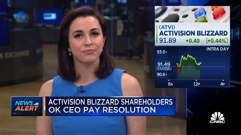 Activision Blizzard shareholders ok CEO pay resolution