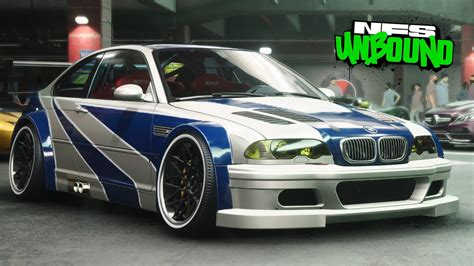 Need For Speed Unbound Most Wanted BMW M3 GTR Legends Edition