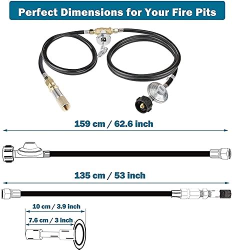 Uniflasy 24 By 8 Drop In Insert Fire Pit Pan Burner Kit Rectangular