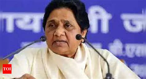 Mayawati Again Demands Caste Census In UP Lucknow News Times Of India