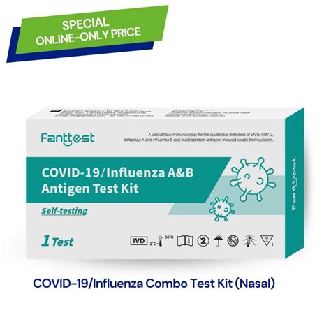 Fanttest Covid Influenza A B Combination Rapid Antigen Test Kit