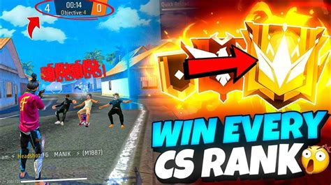 How To Win Every Cs Rank In Free Fire Free Fire Cs Rank Gameplay S