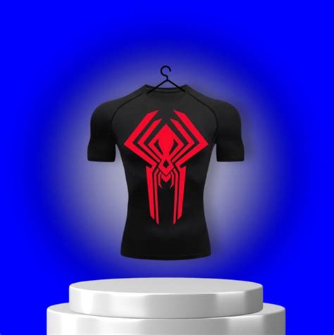 Spiderman 2099 Miguel Ohara Gym Summer Compression Shirts Etsy