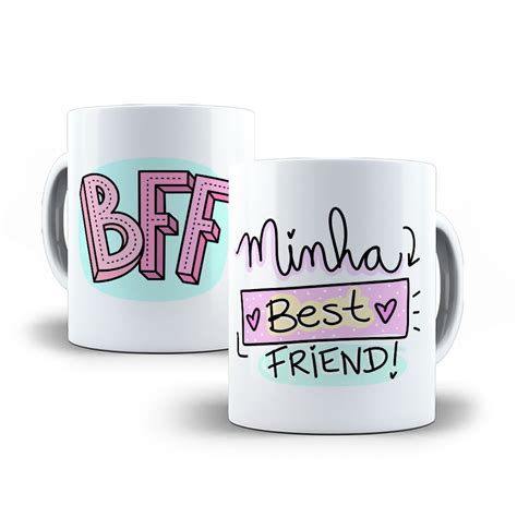 Caneca Minha Best Friend Elo Produtos Especiais