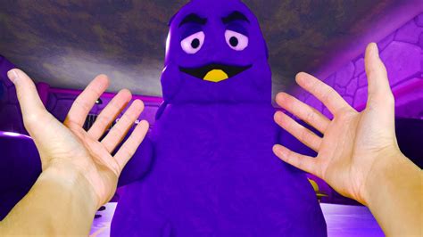 Speed Run In Scary Obby Escape Grimace Realistic Roblox Youtube