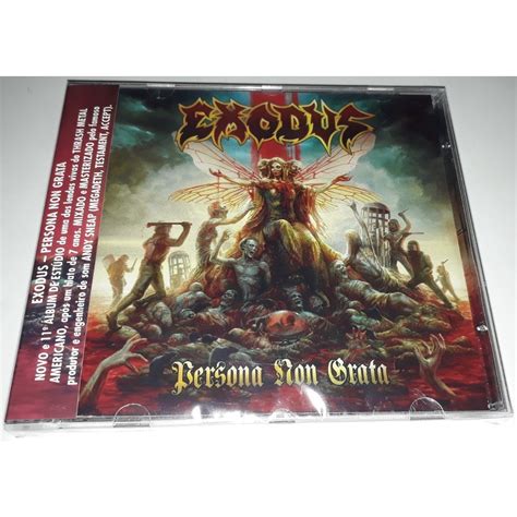 Cd Exodus Persona Non Grata Lan Amento Lacrado Shopee Brasil