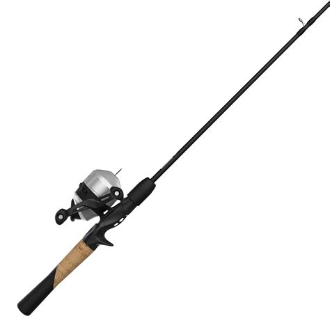 Zebco Spincast Reel And Fishing Rod Combo Foot In Piece Rod