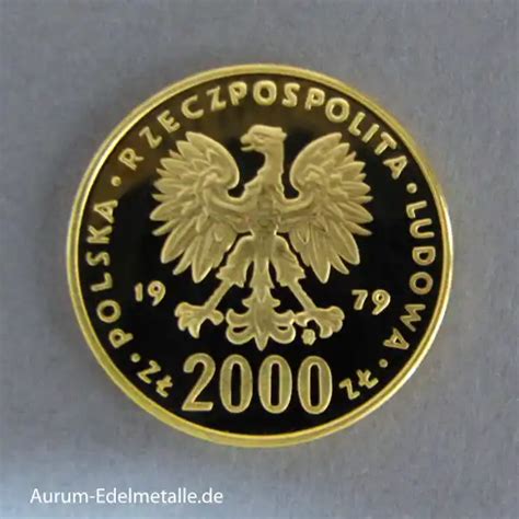 Polen Zloty Goldm Nze Kopernikus Aurum Goldshop