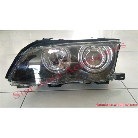 Jual Lampu Depan Head Lamp Angel Eyes Bmw E Facelift Shopee Indonesia