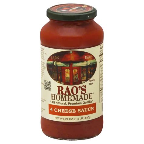 Raos Homemade Four Cheese Pasta Sauce 24oz