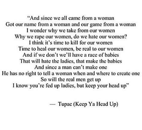 Tupac Shakur Song Keep Ya Head Up