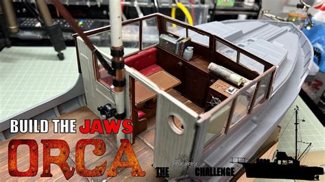 Build The Orca From Jaws Part 2 The Mast And Interior Cabin YouTube