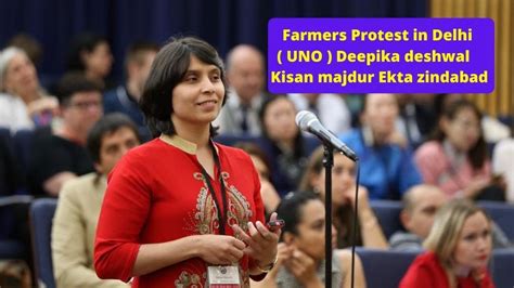 Farmers Protest In Delhi Uno Deepika Deshwal Kisan Majdur Ekta