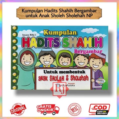 Kumpulan Hadits Shahih Bergambar Untuk Anak Sholeh Solehah Nidya