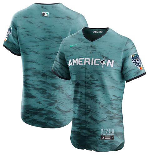 American League Nike Teal 2023 MLB All Star Game Vapor Premier Elite