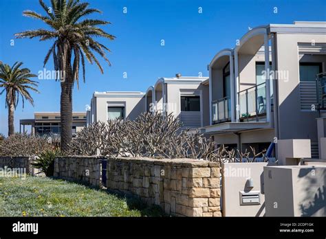 Australia Beach Town Houses In Mona Valesydneyaustralia Stock Photo