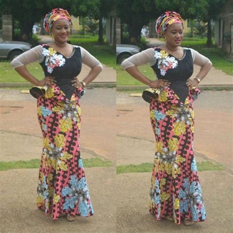 Ankara Six Pieces Skirt Styles With Peplum Blouse Designs You Should