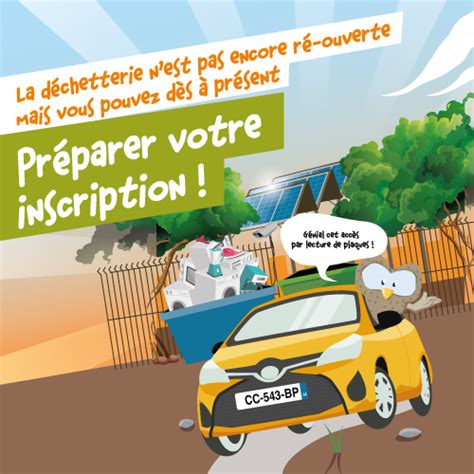 Préparez votre inscription à la nouvelle déchetterie PLUi Bassin de