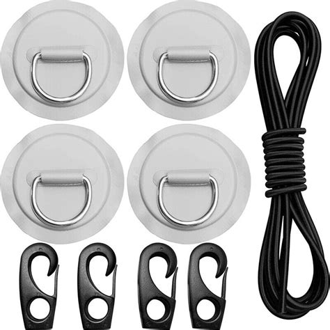 Pad Eye Cord Kit D Patch Bungee Shock Kabel Deck Zurrring Mit P