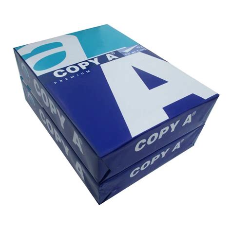 China Manufacturers 70g 75g 80g100 Pulp A4 Paper Copier 500 Sheets